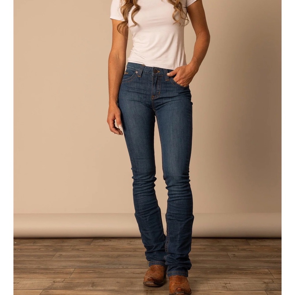 Kimes Ranch Dark Blue Women's Boot Cut Jeans